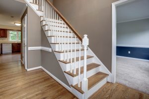 Before: Staircase Wall