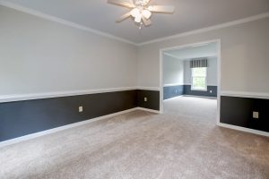 Before: Living Room + Dining Room Wall