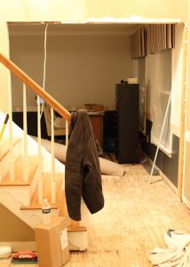 After: Staircase Wall