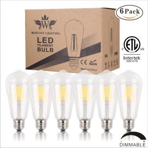 Dimmable Vintage Edison Style Light Bulb