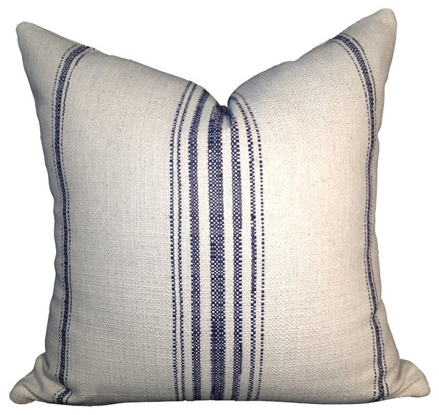 Striped Linen Pillow
